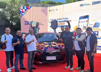 Apresiasi dan Berdayakan AgenBRILink, BRI Bagi Hadiah Mobil dan Emas
