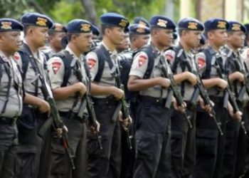 Demo di KPU dan Gedung DPR/MPR, Polisi Turunkan Ribuan Personel
