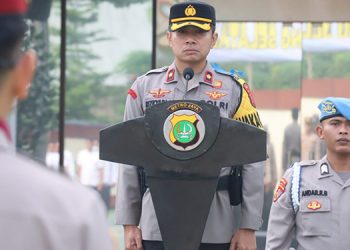 Pimpin Upacara Hari Kesadaran Nasional, Wakapolres Tangsel Bacakan Amanat Kapolda Metro Jaya