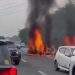 Kecelakaan di KM 58 Tol Jakarta-Cikampek, 12 Penumpang Tewas Terbakar