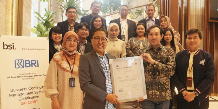 Jaga Keandalan Transaksi Nasabah, BRI Raih ISO 2230:2019 – BCMS