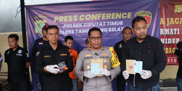 Polsek Ciputat Timur Berhasil Ungkap Kasus Penyalahgunaan Narkotika Jenis Tembakau Sintetis