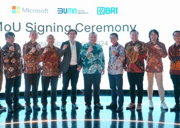 Terus Dorong Inklusi Keuangan di Indonesia, BRI Perkuat Kolaborasi Strategis dengan Microsoft