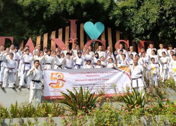 Peringati HUT Ke-53, INKAI Tangsel Gelar Latihan Gabungan di Taman Kota 2 BSD