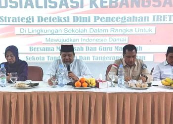 Cegah IRET di Lingkungan Sekolah, Kemenag Tangsel-Densus 88 Gelar Sosialisasi Kebangsaan
