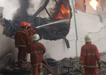 Ditinggal Mudik, Dua Rumah di Pamulang Estate Dilalap Si Jago Merah