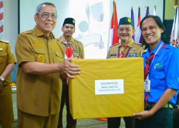 Buka KML Pondok Aren, Benyamin Dorong Nilai-Nilai Pramuka Bentuk Karakter Masyarakat