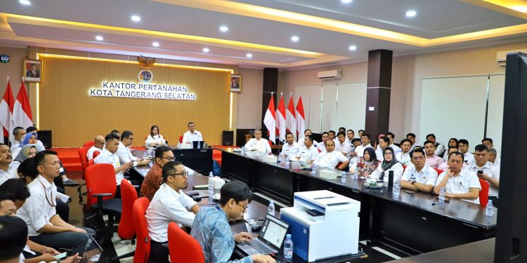 Siap Launching Sertifikat Elektronik, Kantah Tangsel Gencarkan Sosialisasi