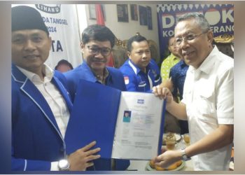 Partai Demokrat Tangsel Resmi Dukung Pasangan Benyamin-Pilar di Pilkada 2024