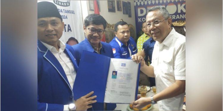 Partai Demokrat Tangsel Resmi Dukung Pasangan Benyamin-Pilar di Pilkada 2024
