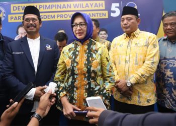 Daftar ke NasDem, Ini Pesan Airin Rachmi Diany Sebagai Bacagub Banten