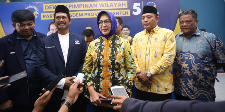 Daftar ke NasDem, Ini Pesan Airin Rachmi Diany Sebagai Bacagub Banten