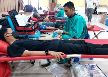 Peringati HUT ke-14, RSU Kota Tangsel Gelar Donor Darah
