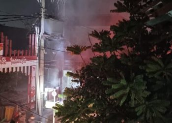 Gardu di Amarapura Tangsel Terbakar, Warga Ungkap Kronologinya