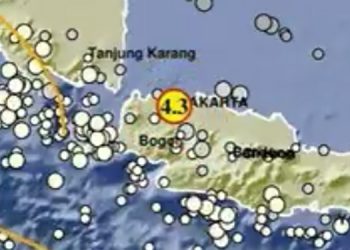 Gempa Magnitudo 4,3 Guncang Tangerang Sore Tadi, Netizen Bertanya-tanya