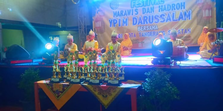 40 Tim Ikuti Festival Marawis dan Hadroh di YPIM Darussalam