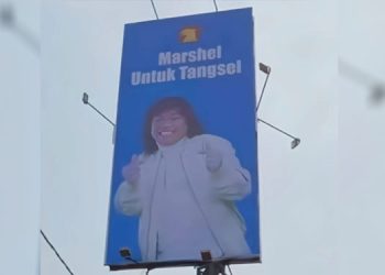 Ini Penjelasan Gerindra terkait Baliho Marshel Widianto Maju Pilkada Tangsel