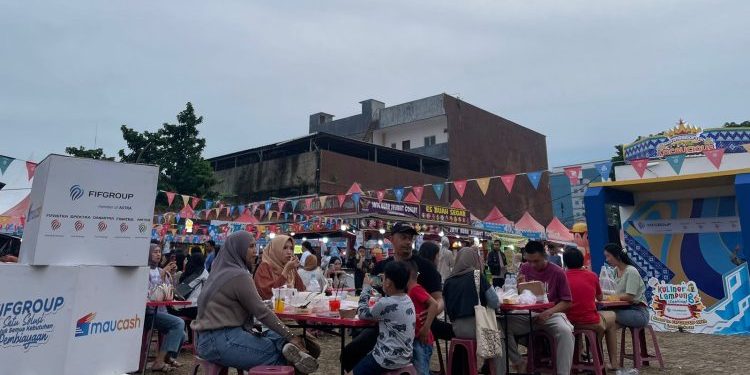 Maucash Ramaikan Kuliner Lampung Festival di Ulang Tahun ke-35 FIFGROUP