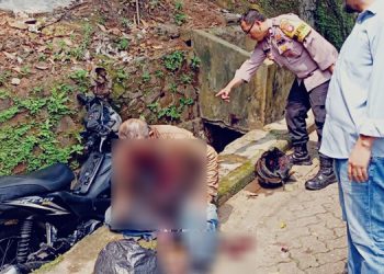 Pelaku Penjambretan Kecebur Selokan Usai Rampas Tas Nenek-Nenek di Pondok Aren