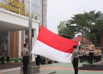 Di Upacara Hari Kebangkitan Nasional 2024, Kabag Ops Polres Tangsel Bacakan Amanat Pemerintah