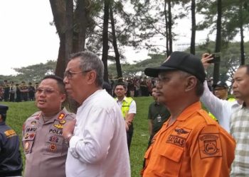 Wali Kota Tangsel Tinjau Lokasi Pesawat Jatuh di Sunburst BSD