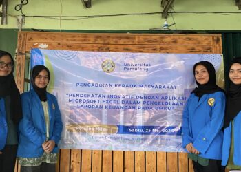 PKM Unpam: Pengelolaan Laporan Keuangan UMKM dengan Berbasis Microsoft Excel