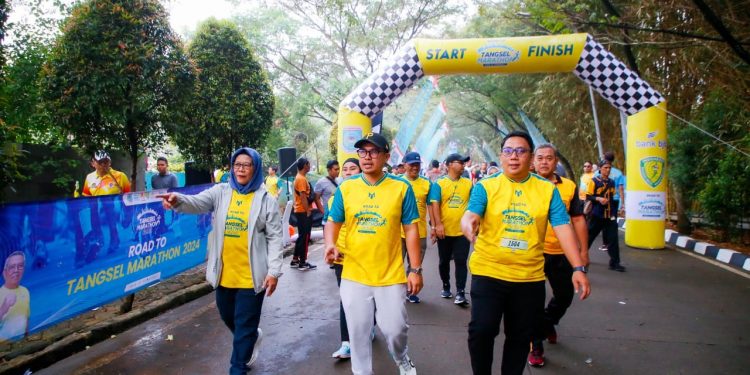 Road to Tangsel Marathon Kecamatan Serpong, Pilar: Pemkot Siapkan Kuota 10 Ribu Peserta