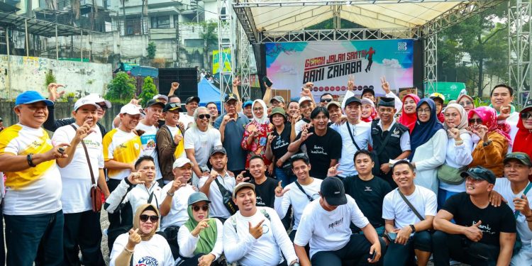 Gerak Jalan Santai Keluarga Besar Bani Zahaba Bin Hasyim Dihadiri Sejumlah Tokoh Masyarakat Tangsel