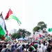 Aksi Bela Palestina di Depan Kedubes AS Dipenuhi Ribuan Warga