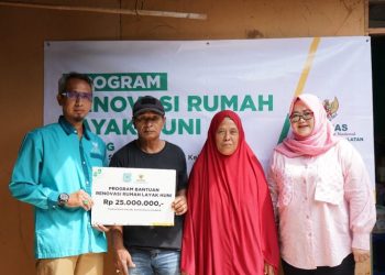 BAZNAS Tangsel Resmikan Bantuan RTLH untuk Warga Paku Alam Serpong