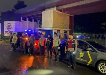 Gelar Operasi Cipkon, Polsek Pamulang Bubarkan Remaja yang Sedang Pesta Miras