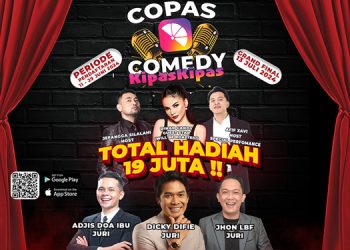 Dengan Total Hadiah Rp19 Juta, Yuk Ikut Kompetisi StandUp Comedy KipasKipas (COPAS) Sekarang!