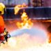 Lantai Basement Gedung Graha CIMB Niaga di Kebayoran Baru Terbakar