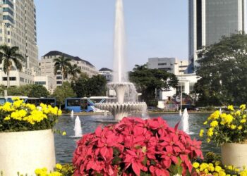 HUT DKI Jakarta ke-497, Pemkot Membuat Dekorasi dan Pembenahan Jalur Hijau