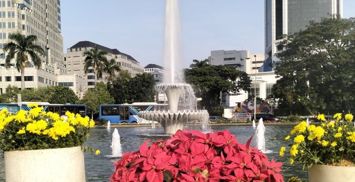 HUT DKI Jakarta ke-497, Pemkot Membuat Dekorasi dan Pembenahan Jalur Hijau