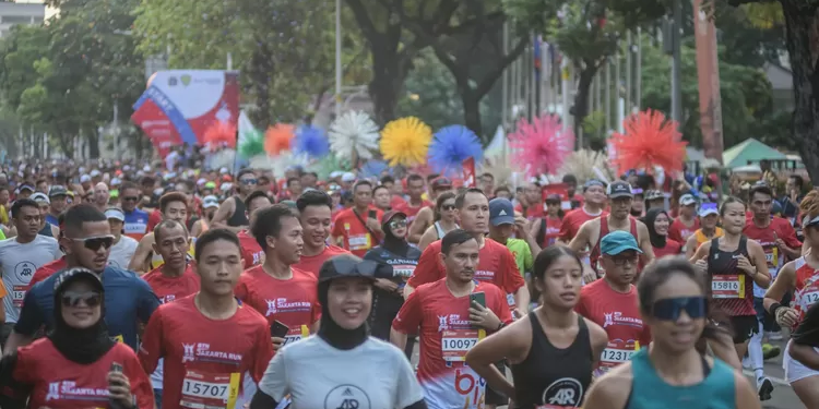 Jelang Jakarta International Marathon 2024, Pemprov DKI Tutup 35 Ruas Jalan Mulai Sabtu