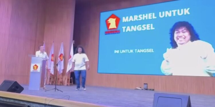Gerindra Mantap Dukung Komika Marshel Widianto Bakal Calon Wali Kota Tangsel