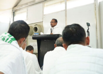 Di Arafah, Menag Ungkap Lima Langkah Peningkatan Kualitas Penyelenggaraan Haji