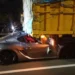 Mobil Mewah Menabrak Truk, Pengemudi Meninggal Dunia di Tempat