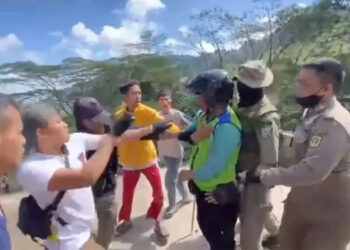 3 Anggota Satpol PP Terluka saat Penertiban PKL di Puncak, 1 Warga Diamankan karena Membawa Golok