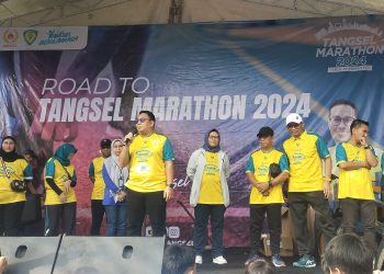 Road to Tangsel Marathon 2024, Ribuan Warga Serpong Padati Tandon Ciater
