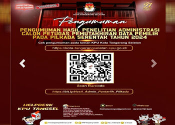 Situs KPU Tangsel Sempat Diserang Hacker Menjadi Situs Judi Online
