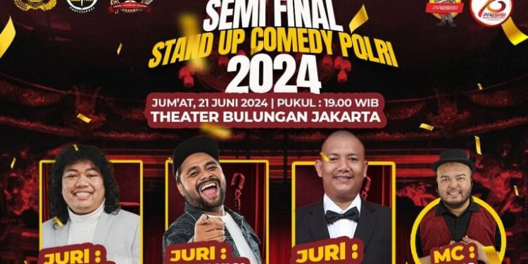 Lomba Stand Up Comedy Tema Kritik Polri Digelar dalam Rangka Hari Bhayangkara ke-78
