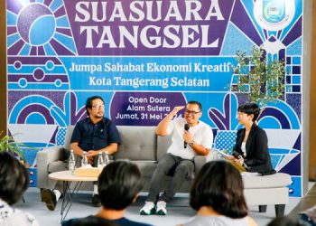 Hadir di Suasuara Tangsel, Pilar Ajak Pelaku Ekraf Kolaborasi Bangun Kota
