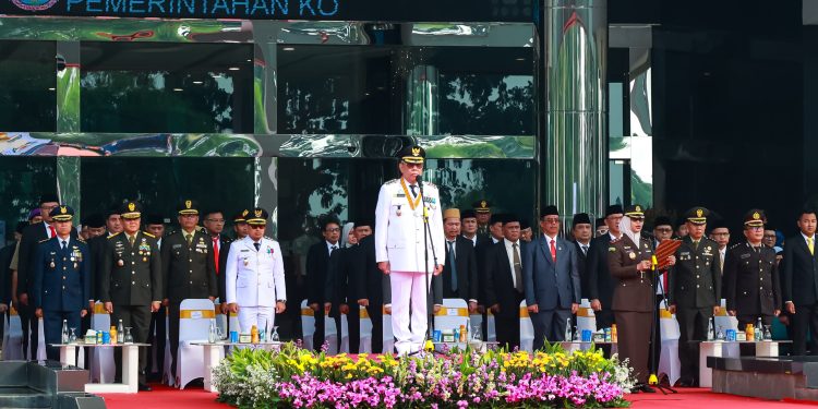 Wali Kota Tangsel Menyampaikan Pesan Ini Saat Upacara Peringatan Hari Lahir Pancasila