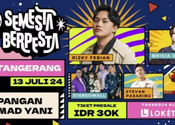 BTV Semesta Berpesta Siap Guncang Tangerang Pekan Ini, Ada Rizky Febian dan Brisia Jodie