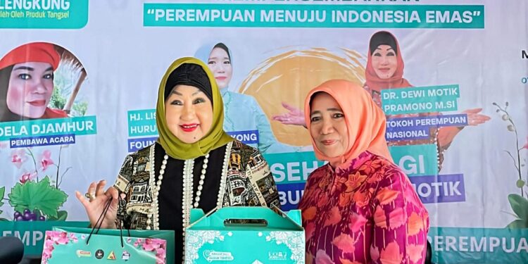 Gerai Lengkong Gelar Sarasehan Pagi Bersama Dewi Motik, Bicara Tentang Sosok Perempuan Tangguh