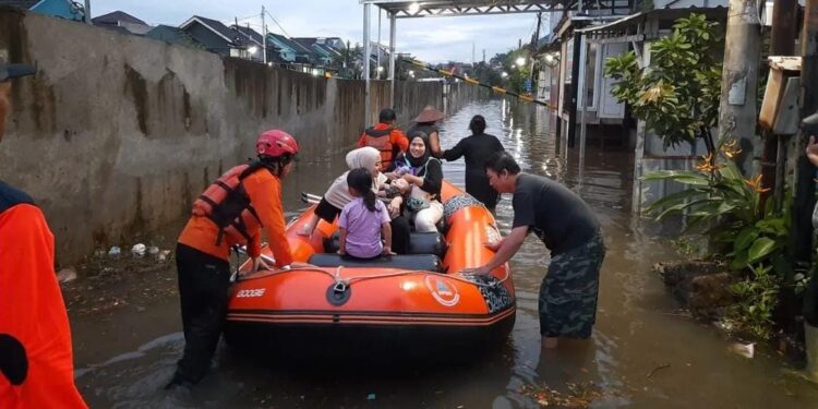 Tujuh Kelurahan di Tangsel Terendam Banjir, 673 KK Terdampak