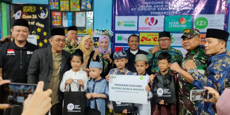 Diikuti 50 Anak, Komunitas UMKM MUI Tangsel Sukses Gelar Sunatan Massal