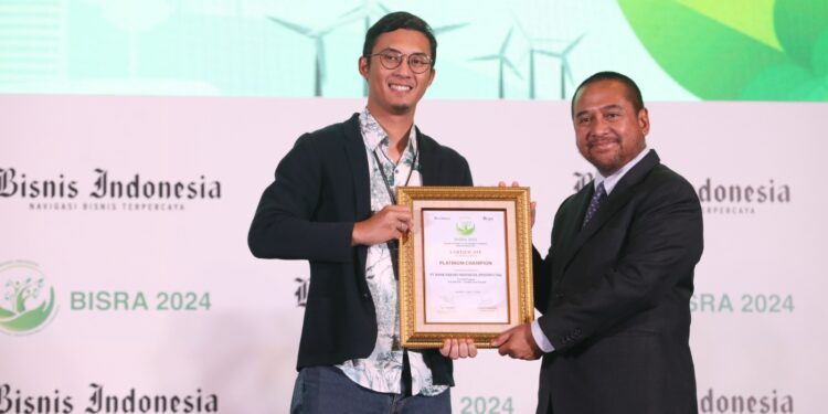Upaya Nyata BRI Atasi Masalah Sampah dan Lawan Perubahan Iklim Buahkan Penghargaan Platinum pada BISRA Awards 2024